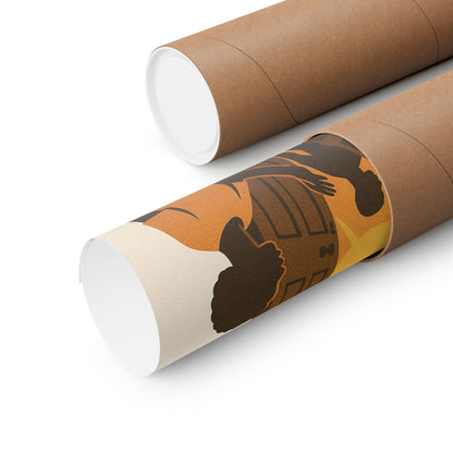 Matte Vertical Poster - Juneteenth