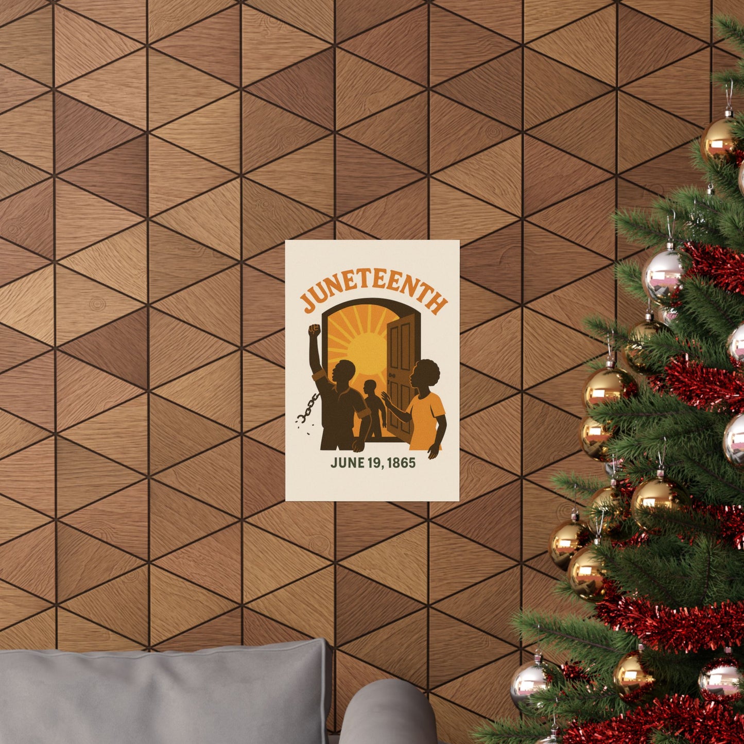 Matte Vertical Poster - Juneteenth