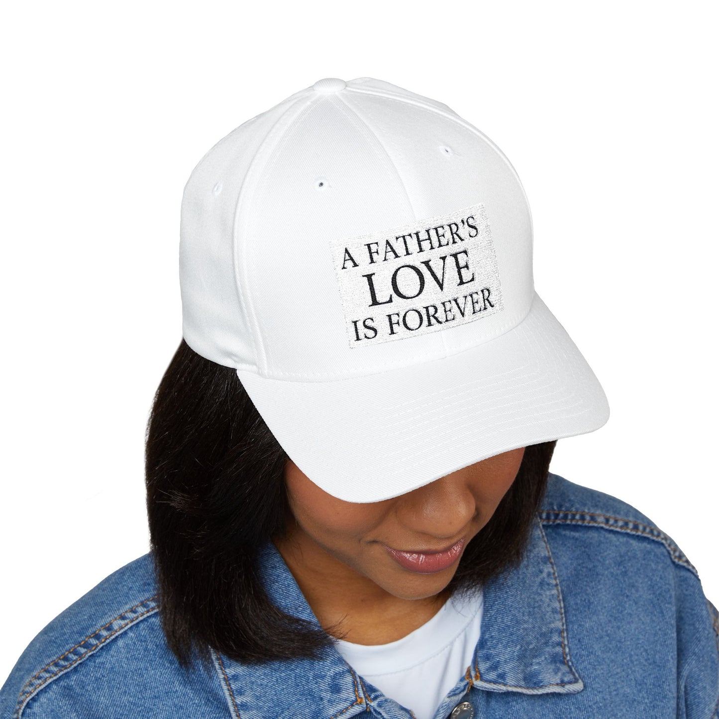 Structured Baseball Hat - A Father's Love Is Forever