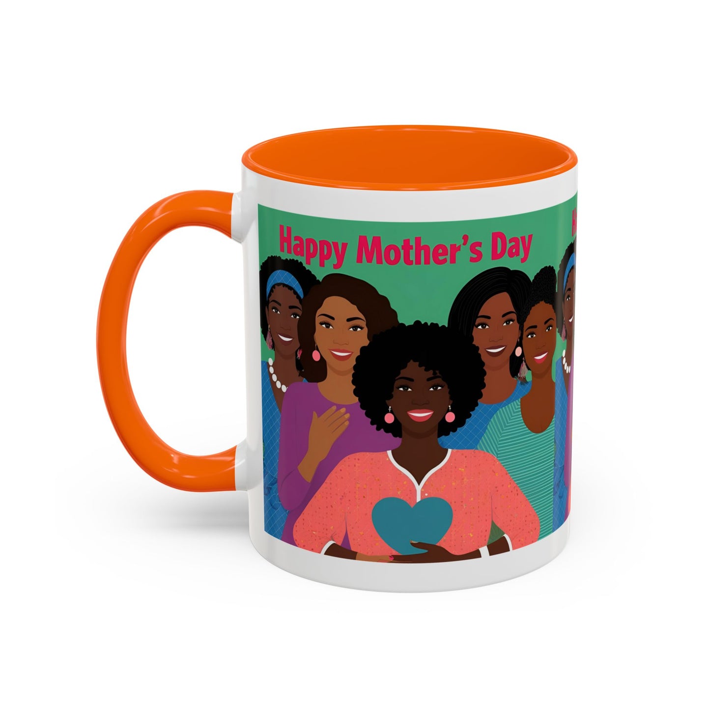 Coffee Mug – Pink Floral Accent