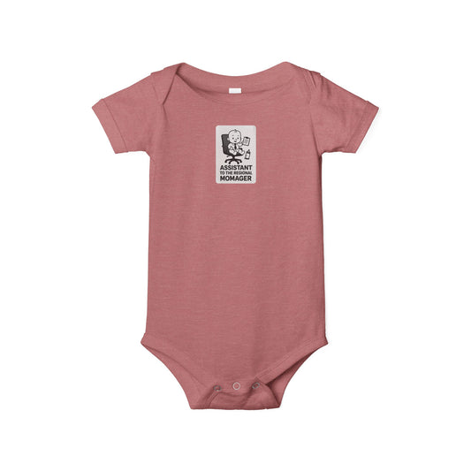 Infant Jersey One Piece Body Suit - Assistant To The Regional Momager