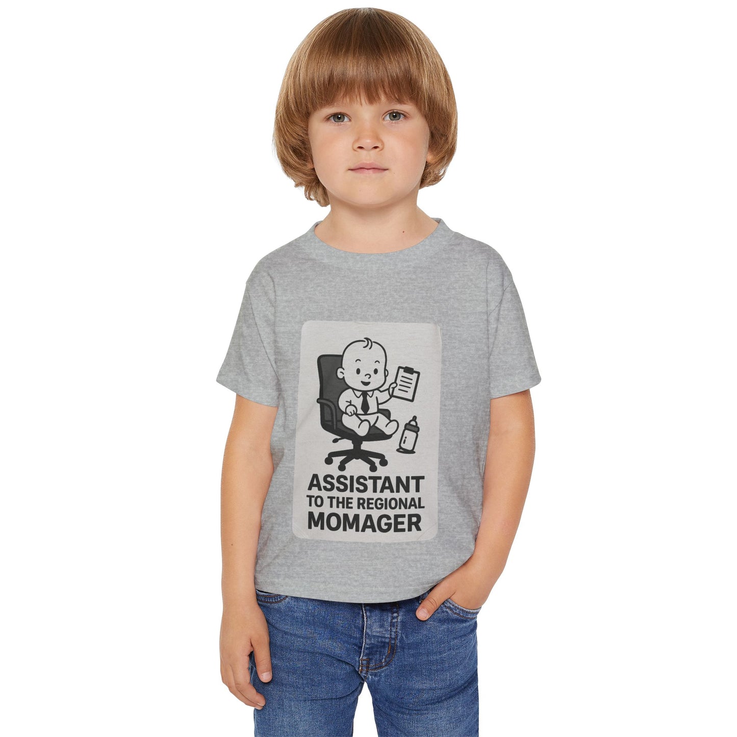 Funny Toddler T-Shirt - Assistant to the Regional Momager