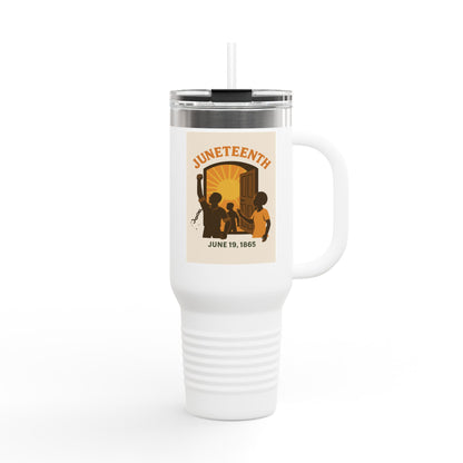 Insulated Travel Mug - Juneteenth
