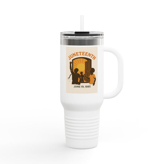 Insulated Travel Mug - Juneteenth
