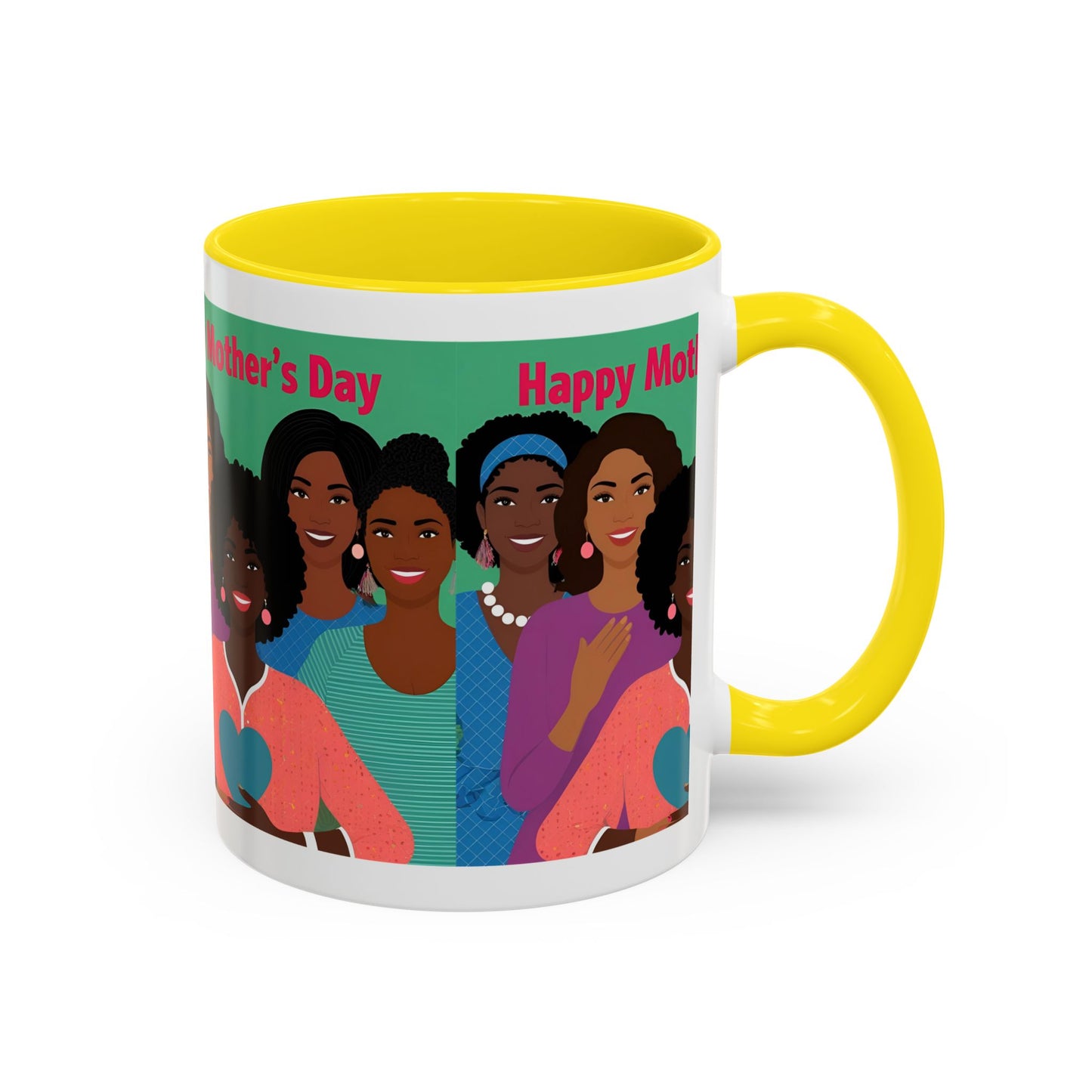 Coffee Mug – Pink Floral Accent