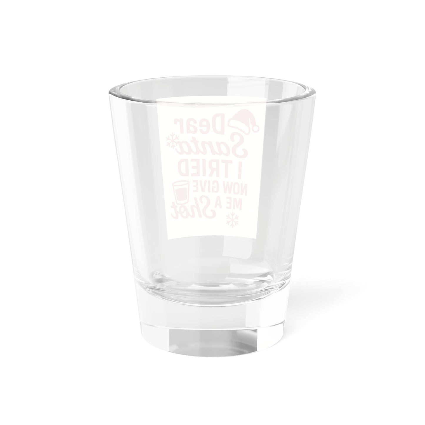 Santa Holiday Shot Glass
