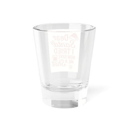 Santa Holiday Shot Glass