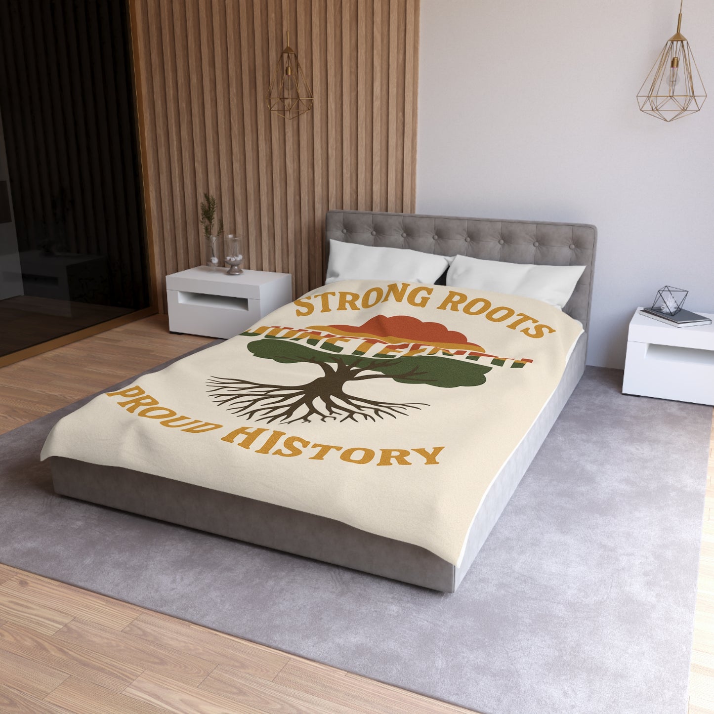 Microfiber Duvet Cover - Juneteenth