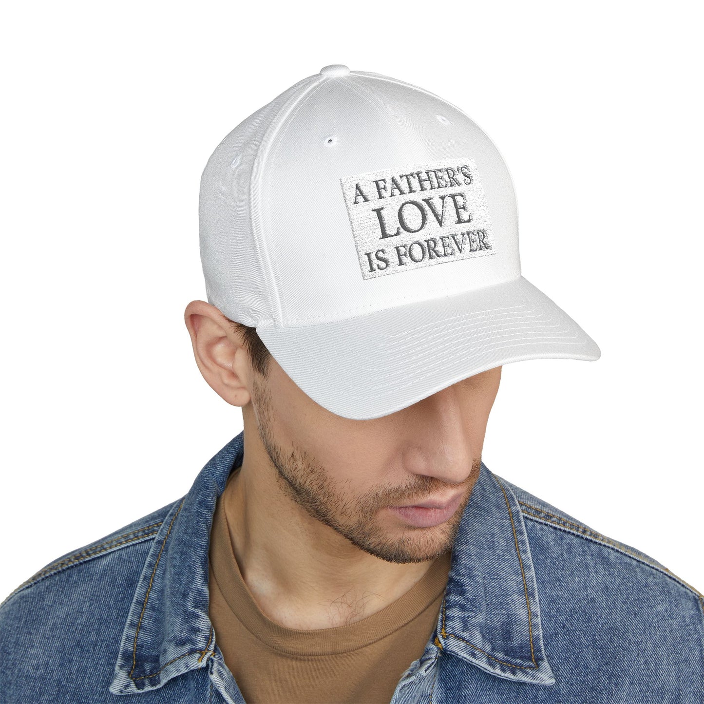 Structured Baseball Hat - A Father's Love Is Forever
