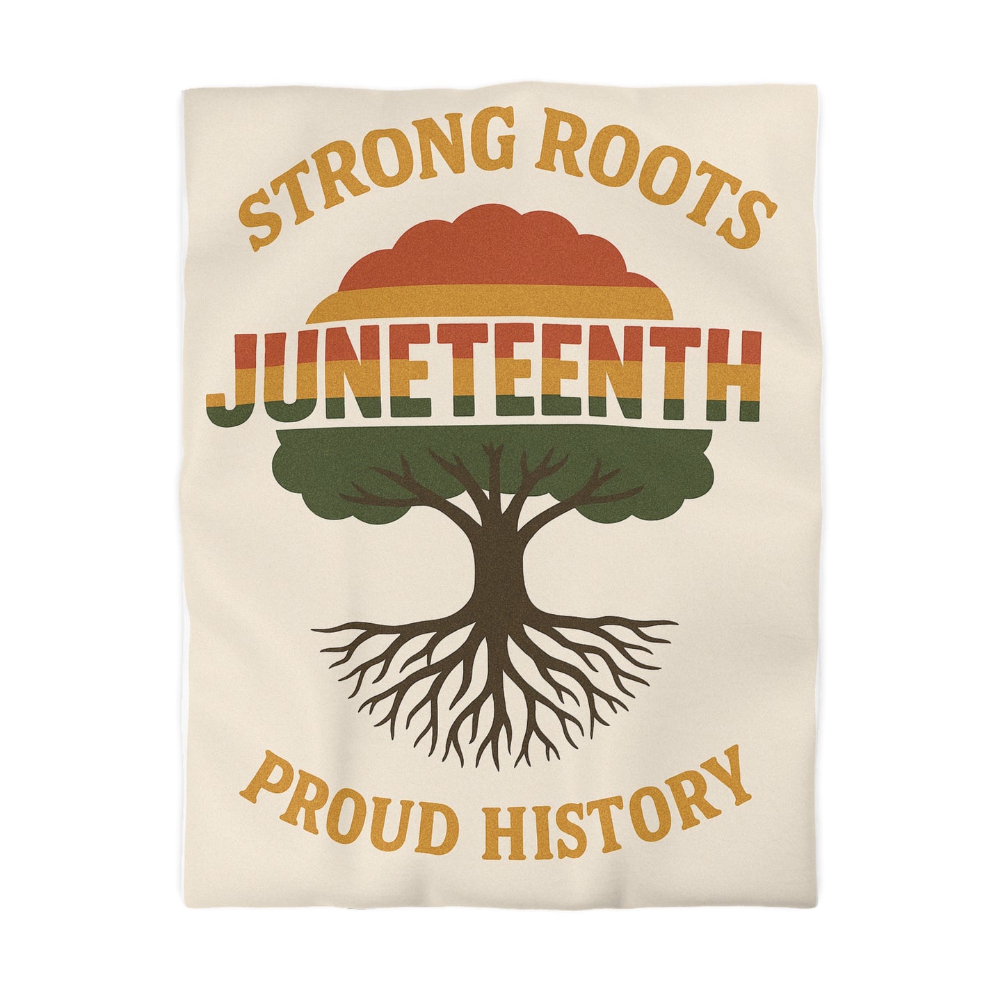 Microfiber Duvet Cover - Juneteenth