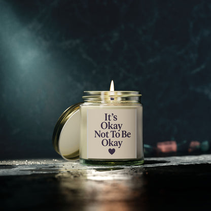 Scented Candle for Self-Care & Relaxation
