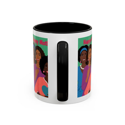 Coffee Mug – Pink Floral Accent