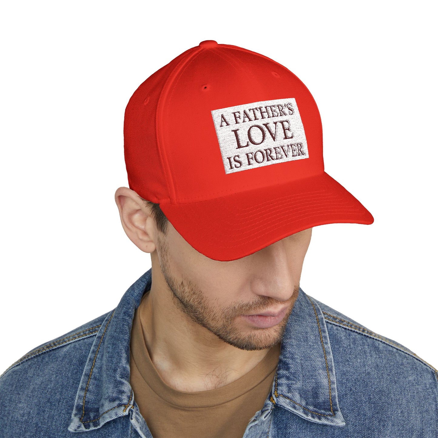 Structured Baseball Hat - A Father's Love Is Forever