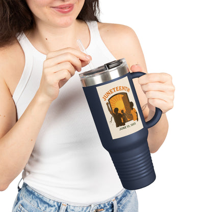 Insulated Travel Mug - Juneteenth