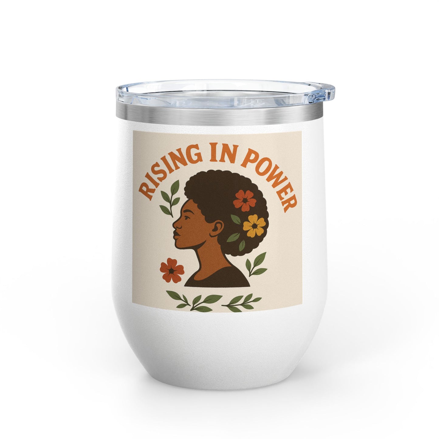 Juneteenth Wine Tumbler, Black History Month Gift, Civil Rights Movement, African American Pride, Empowerment Drinkware