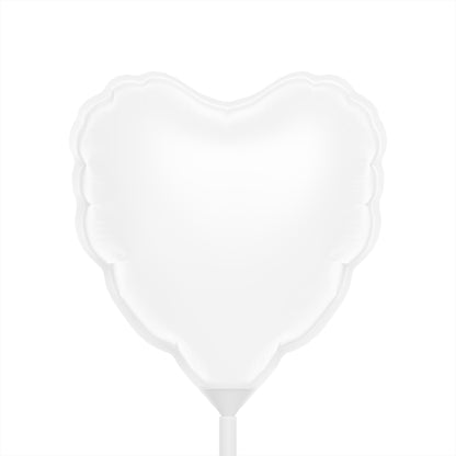 Heart & Round Christmas Balloons