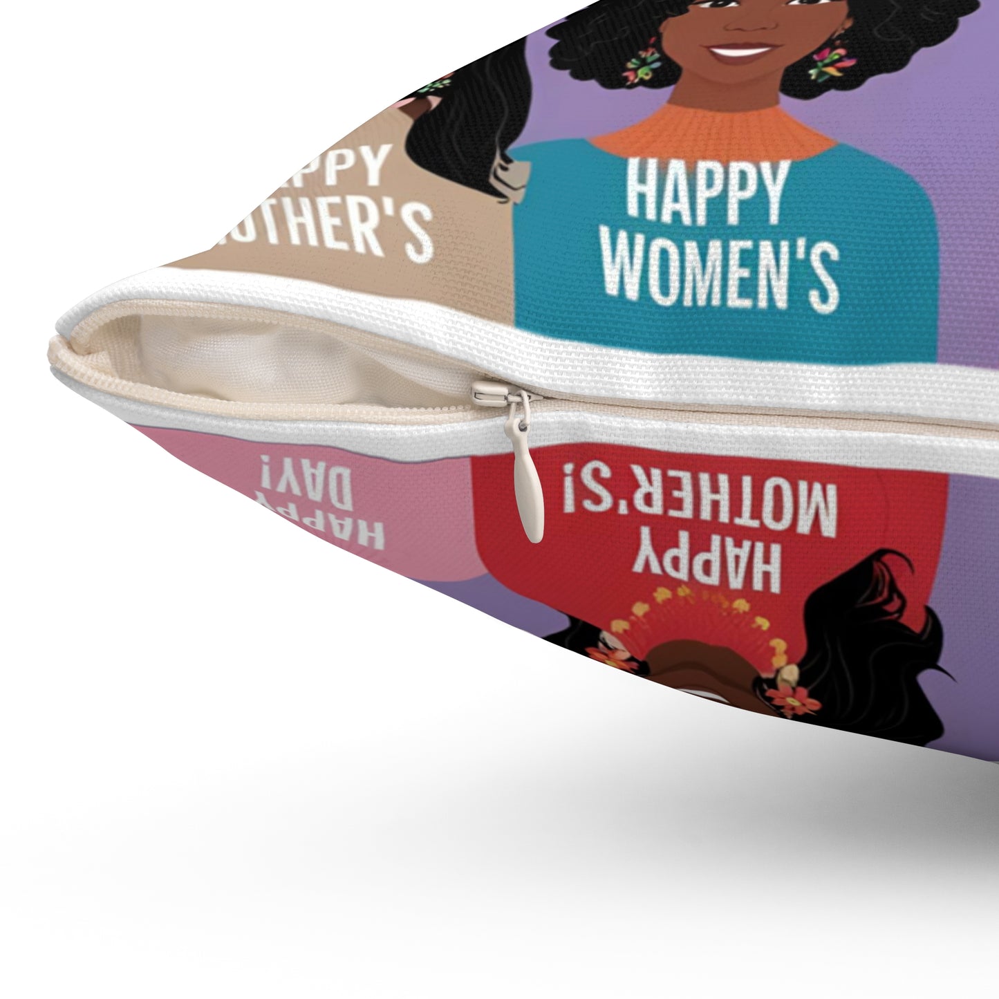 Mother’s Day Decorative Pillow – Cozy Square Throw