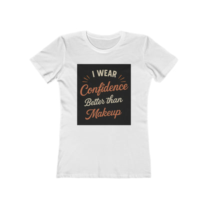 Confidence Boost Women's Tee, Empowering Graphic T-Shirt, Self Love Boyfriend Shirt, Positive Affirmation Top, Gift for Her, Inspirational