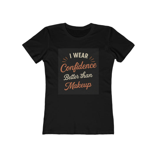 Confidence Boost Women's Tee, Empowering Graphic T-Shirt, Self Love Boyfriend Shirt, Positive Affirmation Top, Gift for Her, Inspirational