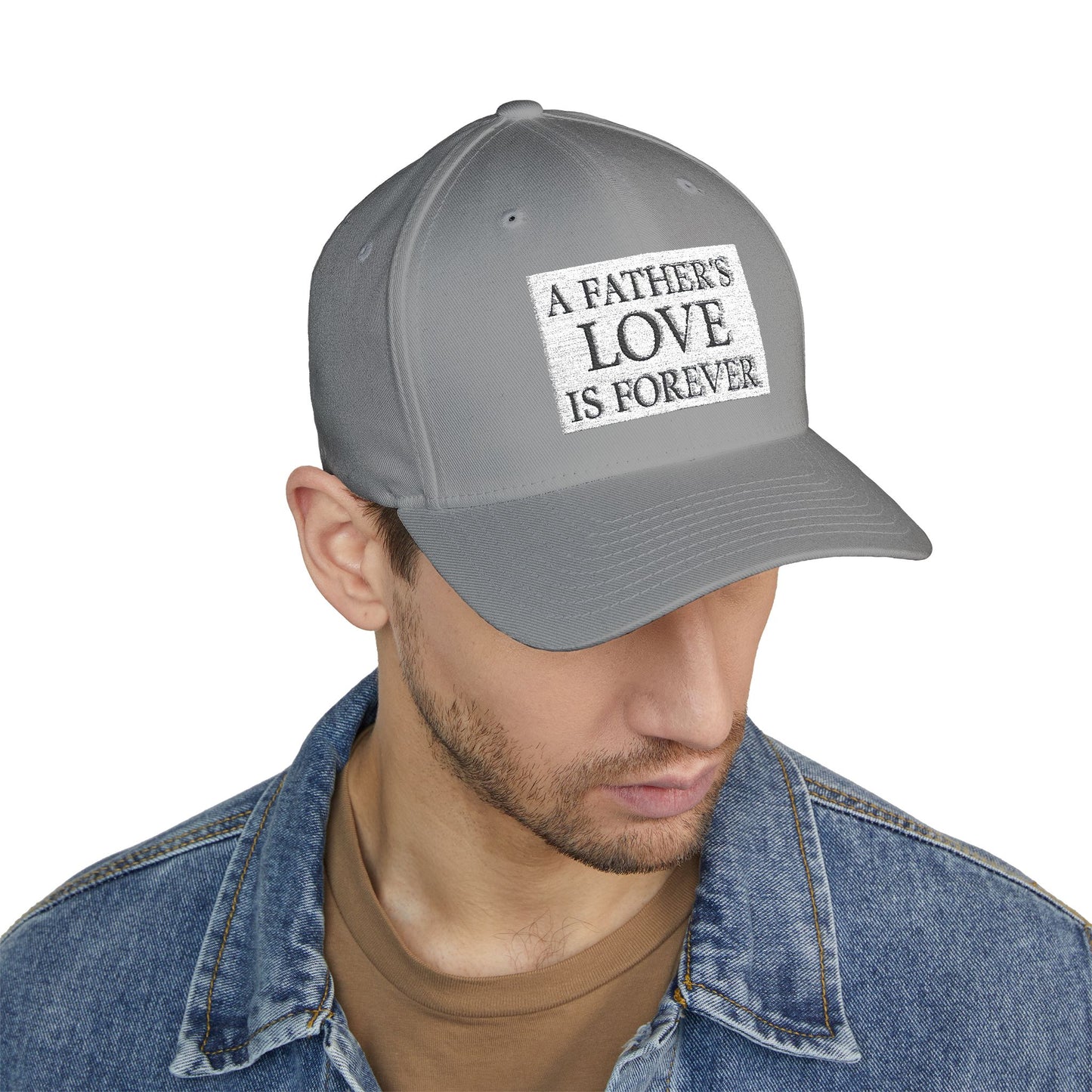 Structured Baseball Hat - A Father's Love Is Forever