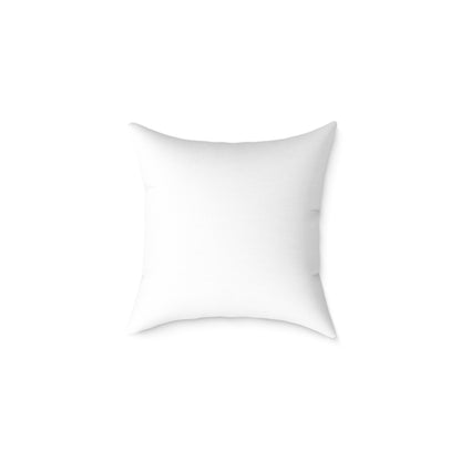 Square Poly Canvas Pillow - Grateful Hearts