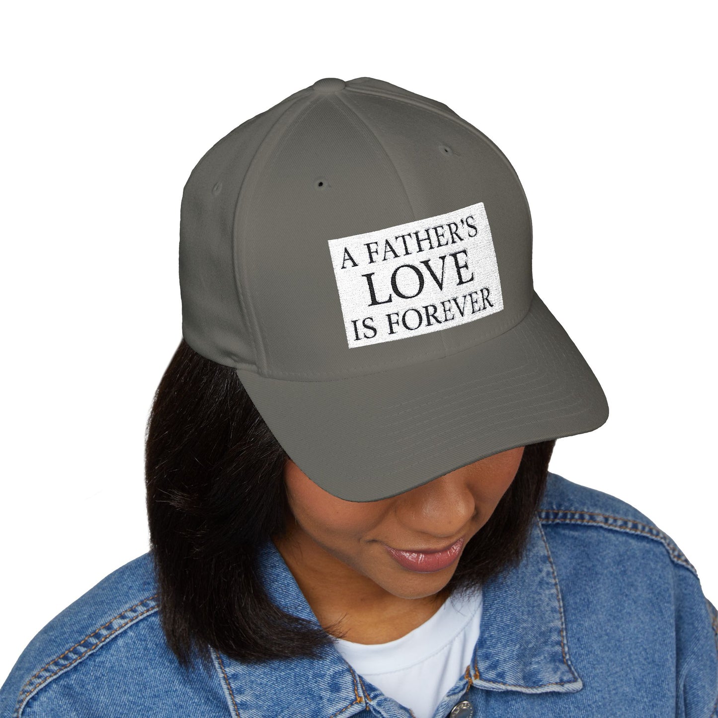 Structured Baseball Hat - A Father's Love Is Forever