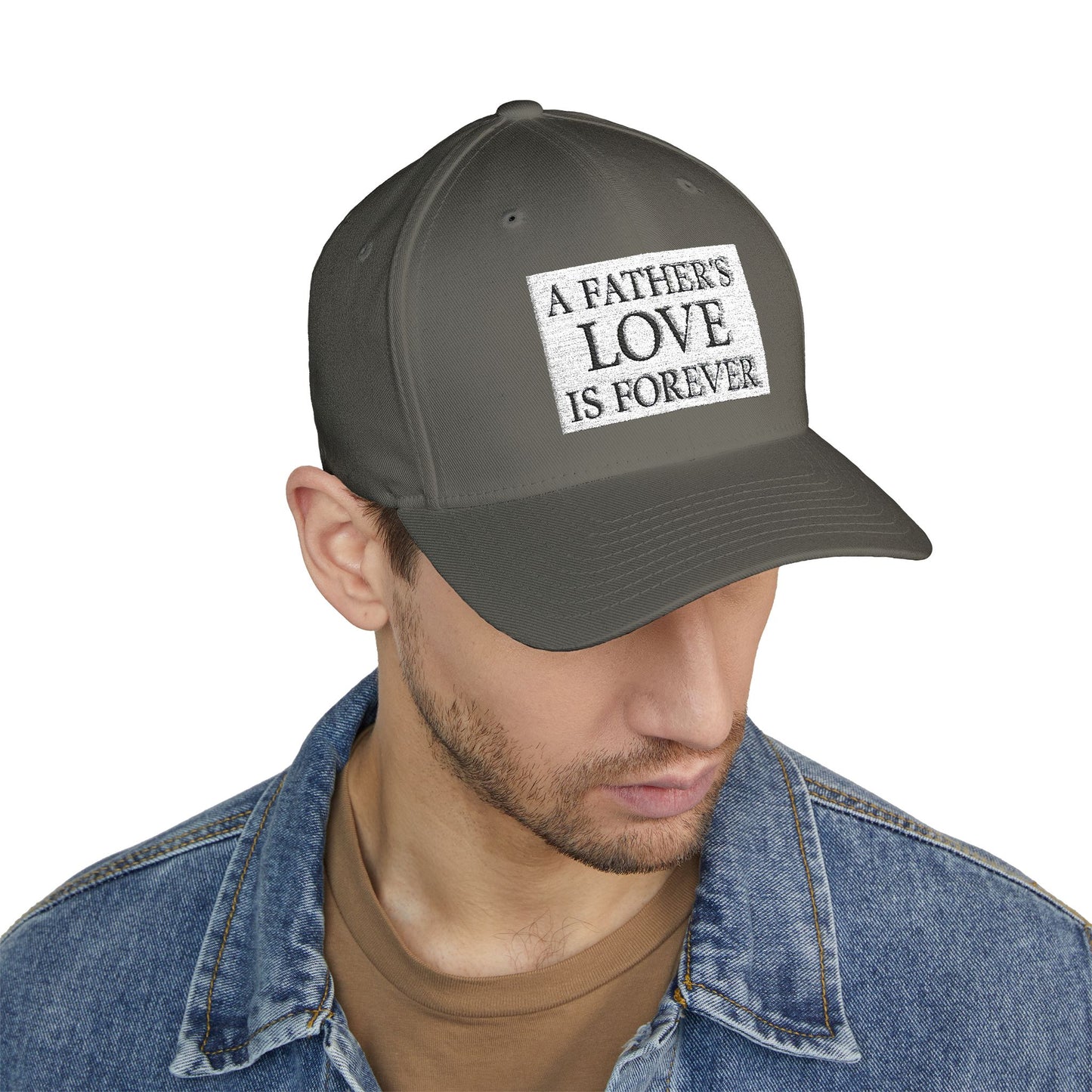 Structured Baseball Hat - A Father's Love Is Forever
