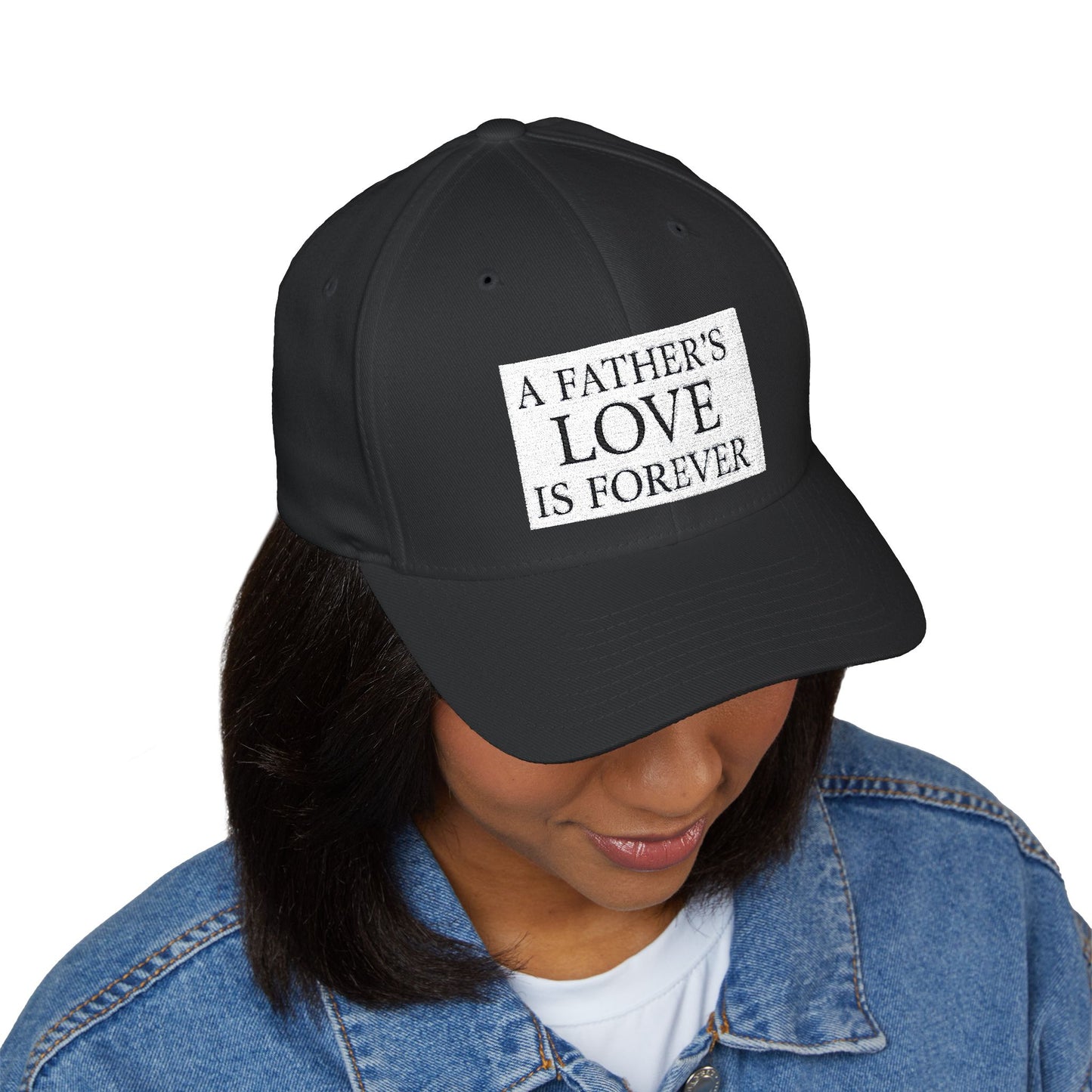 Structured Baseball Hat - A Father's Love Is Forever
