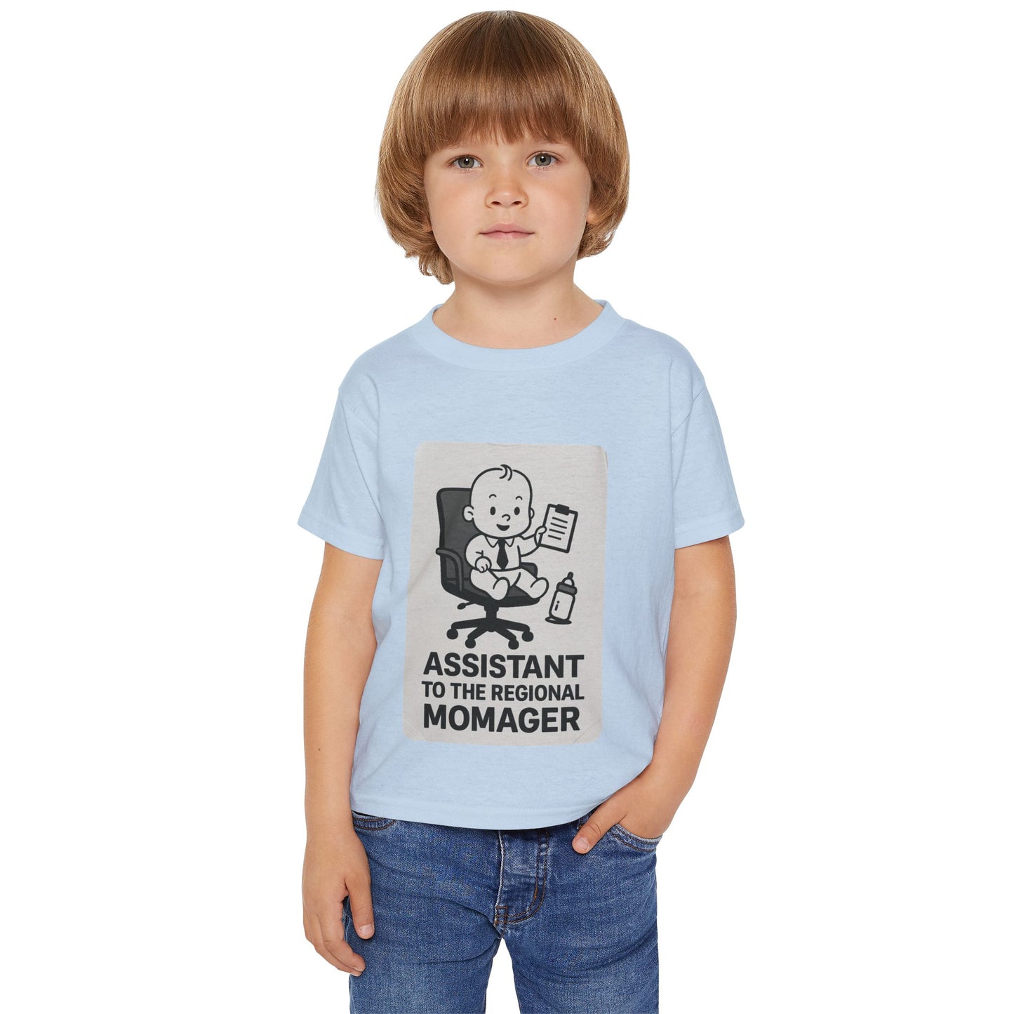 Funny Toddler T-Shirt - Assistant to the Regional Momager