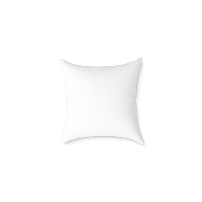 Square Poly Canvas Pillow - Grateful Hearts