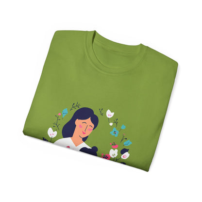 Unisex Floral Tee - Mother's Day