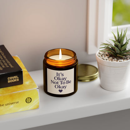 Scented Candle for Self-Care & Relaxation