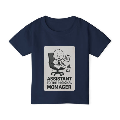 Funny Toddler T-Shirt - Assistant to the Regional Momager
