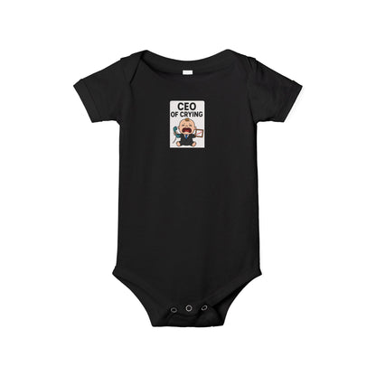 Infant Jersey One Piece Body Suit - CEO of Crying