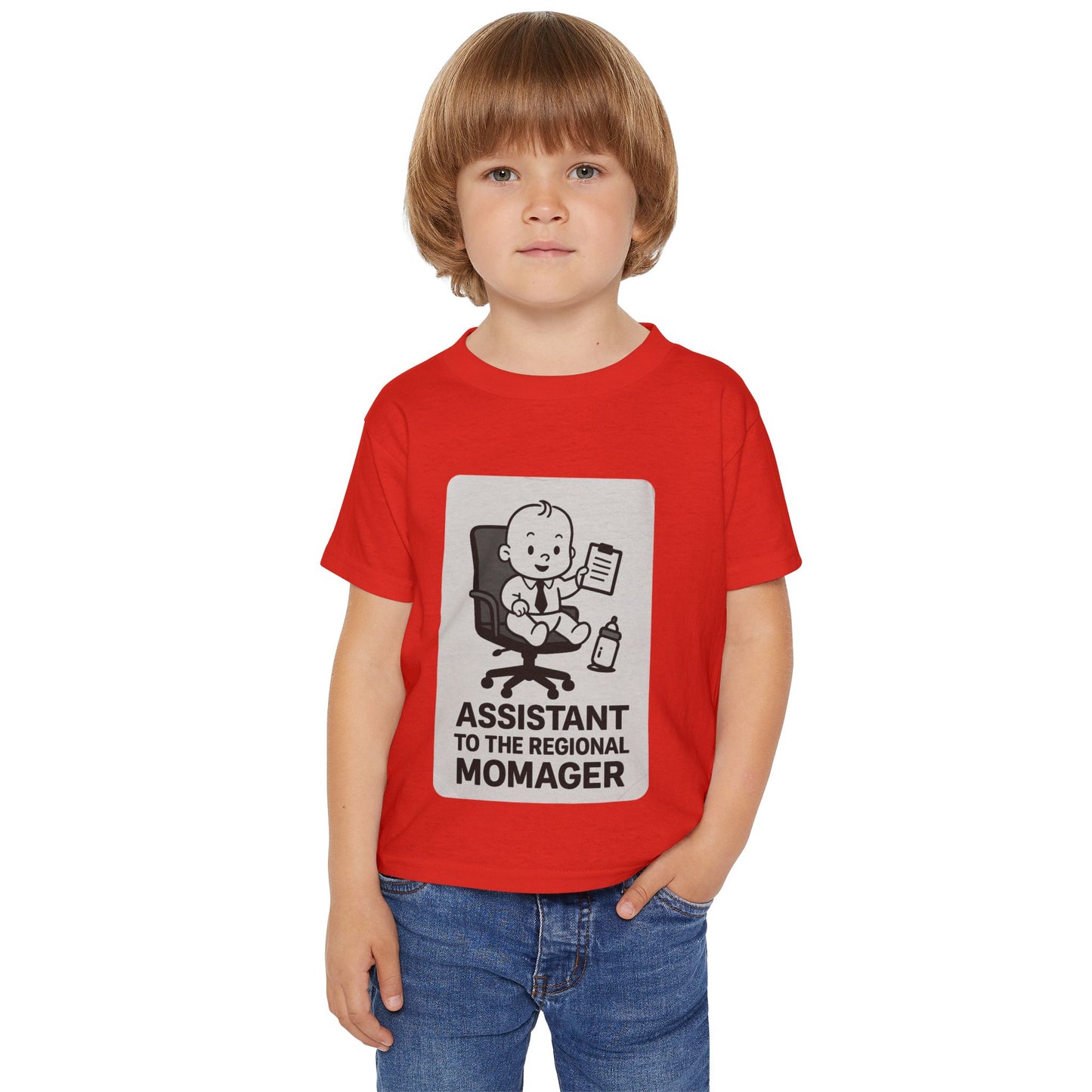 Funny Toddler T-Shirt - Assistant to the Regional Momager