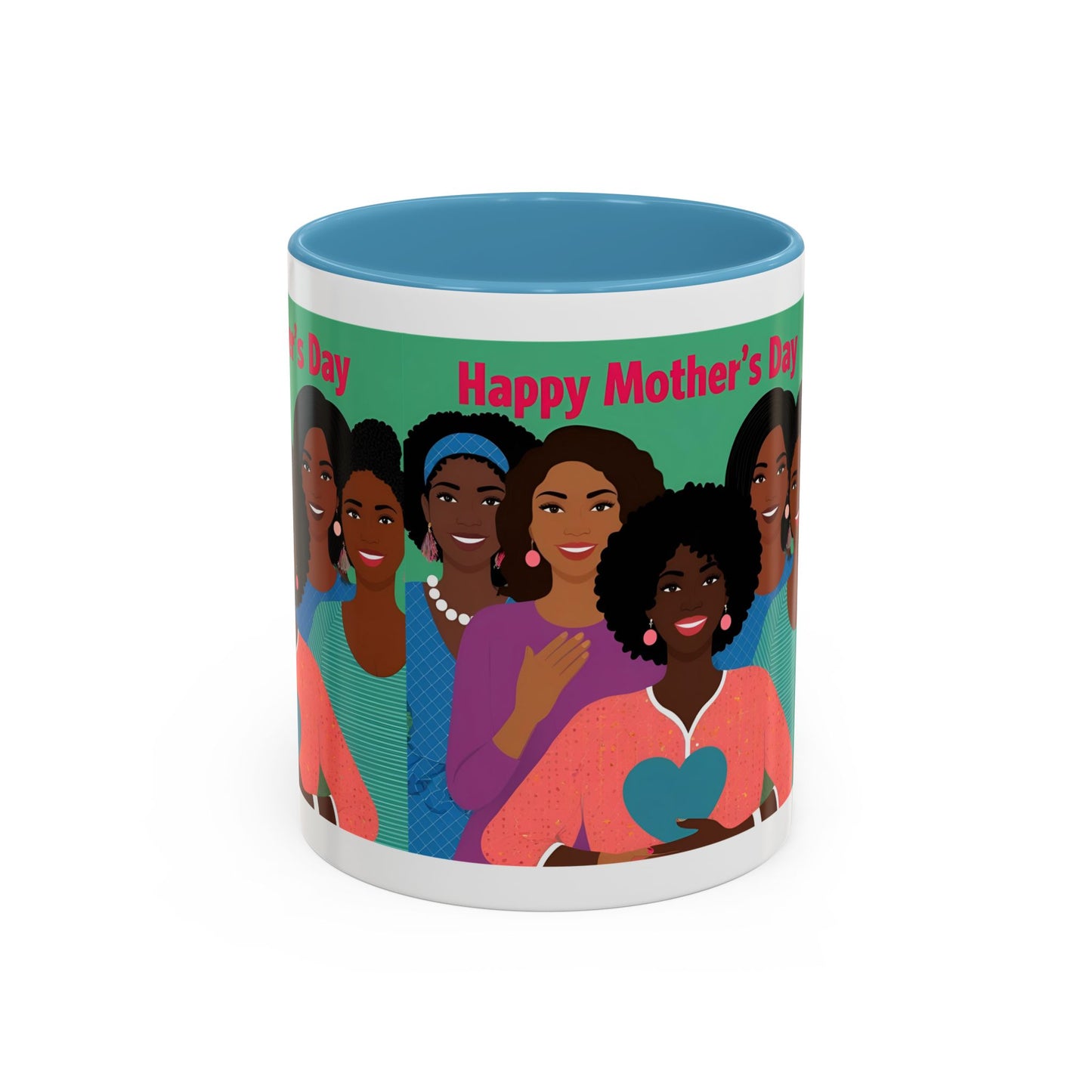 Coffee Mug – Pink Floral Accent