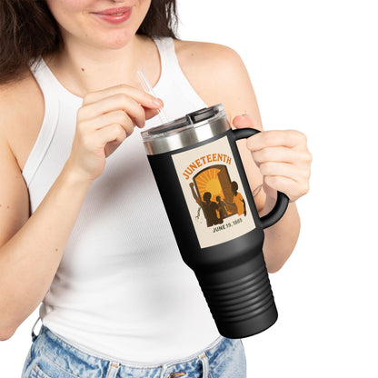 Insulated Travel Mug - Juneteenth