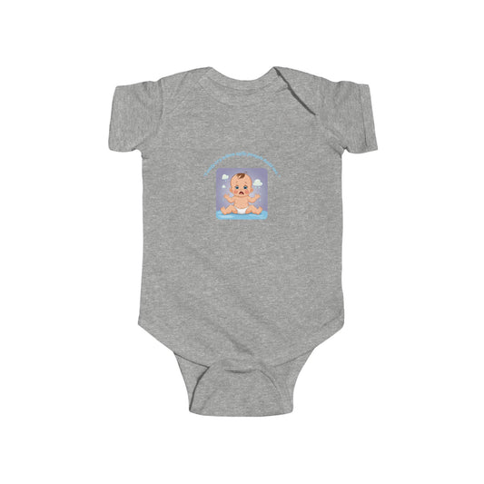 Infant Fine Jersey Bodysuit – Sarcastic & Funny Baby Quote Design